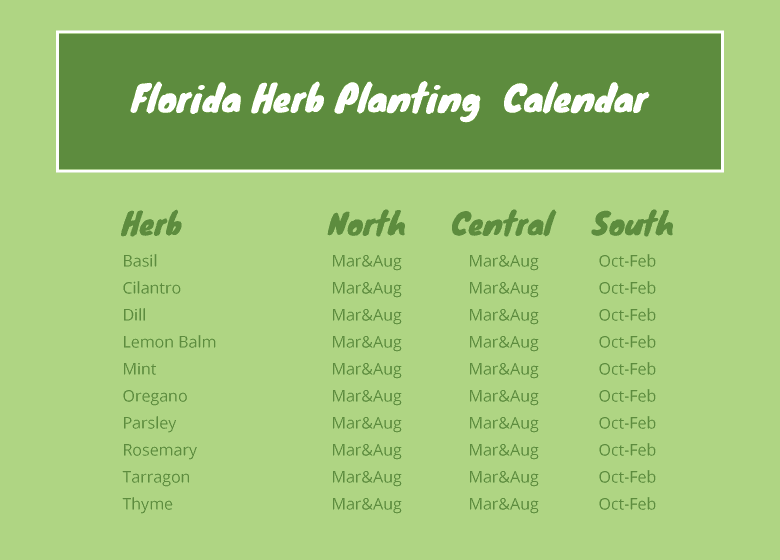 Florida-Herb-Planting-Calendar